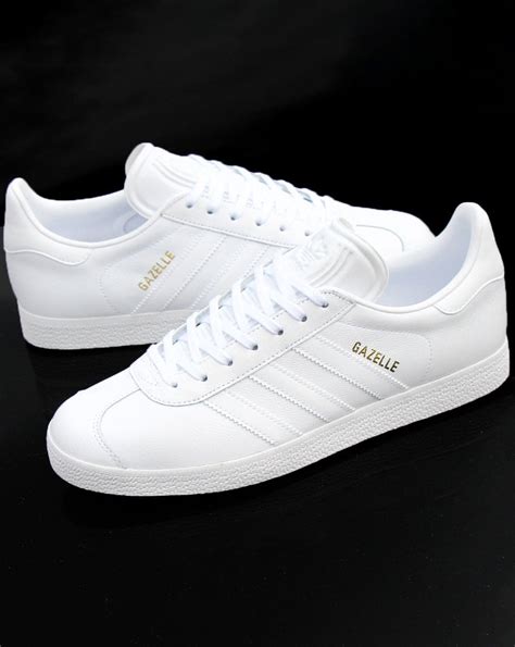 adidas gazelle white shoes